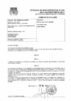 DP 25 ARRETE