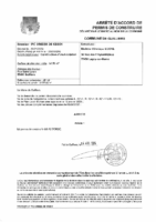 PC 01 ARRETE