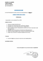 convocation CM 07-04-2026