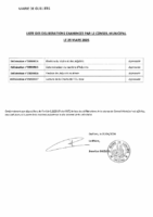 liste delibérations CM 28-03-26