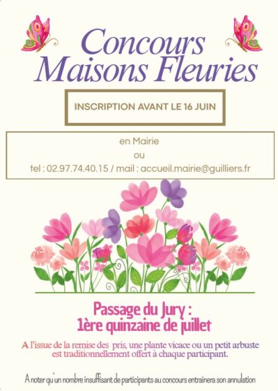 Concours Maisons Fleuries