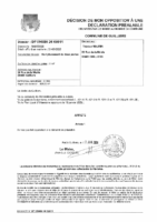 DP 11 ARRETE