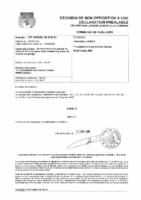 DP 15 ARRETE