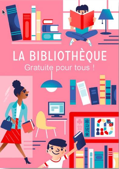 La bibliothèque est gratuite !