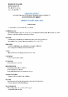 convocation CONSEIL MUNICIPAL 07-07-2026