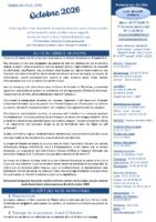 FLASH OCTOBRE 2026