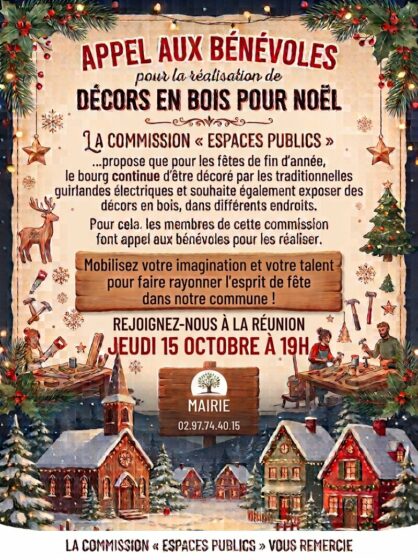 Appel aux Bénévoles